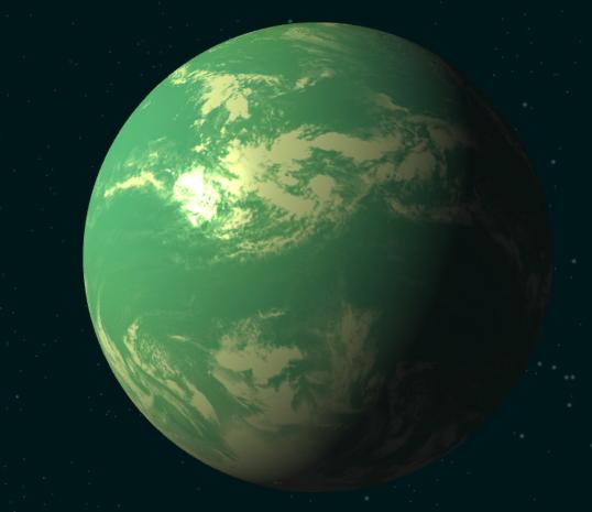 Kepler-22 b - A potentially rocky world, larger than Earth